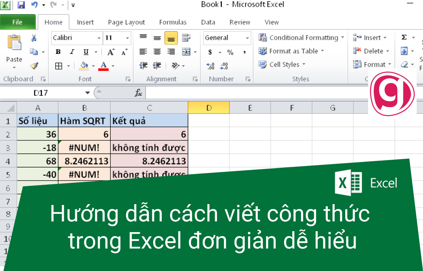 Hướng dẫn cách viết công thức trong Excel đơn giản dễ hiểu